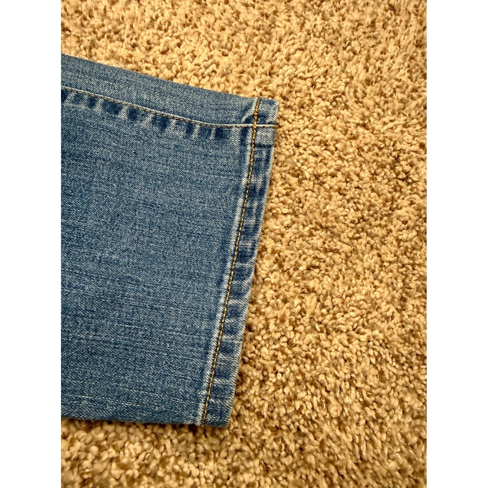 Lauren Ralph Lauren Modern Straight Curvy Jeans Medium Wash Blue Denim Size 6 - Picture 6 of 11